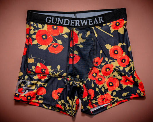OTTE GEAR x GNDRWR Poppies of War GUNDERWEAR