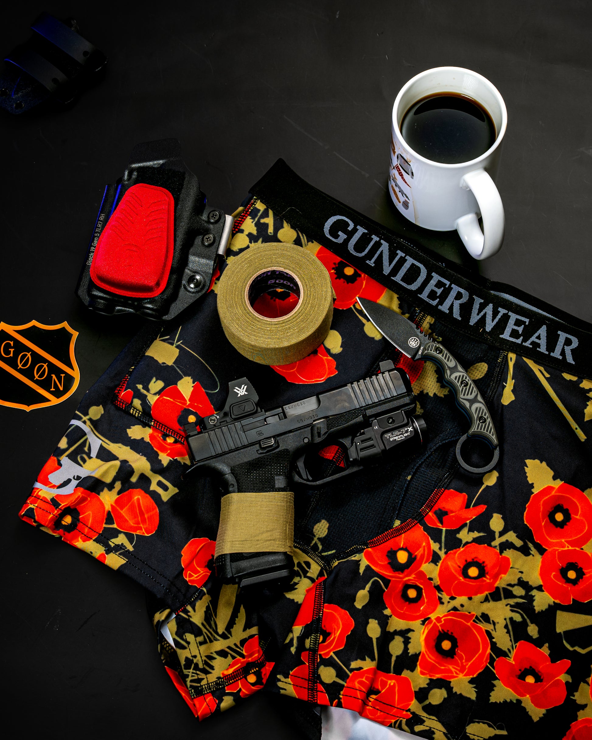 OTTE GEAR x GNDRWR Poppies of War GUNDERWEAR – GUNderwear®